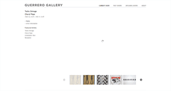 Desktop Screenshot of guerrerogallery.com